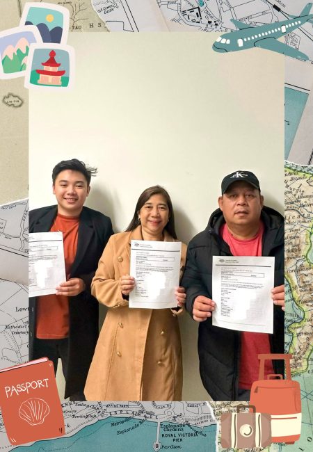 Approved Tourist Visa in Australia- Escobinas Family