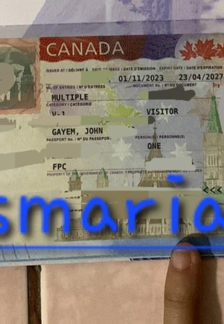 Tourist Visa Canada- Gayem Family