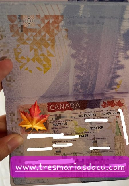 Tourist Visa Canada- Ms. Charis