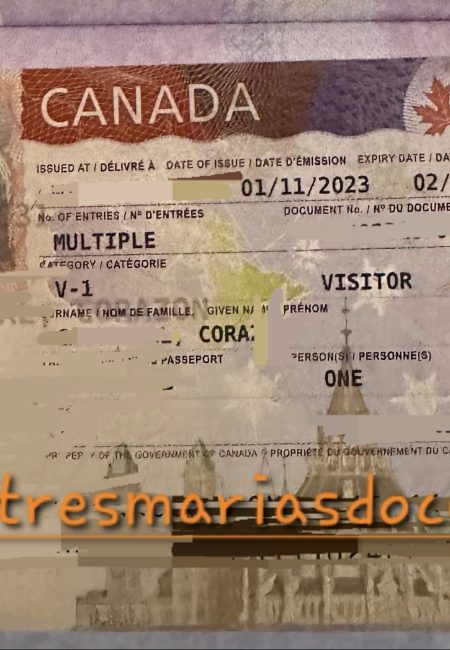 Tourist Visa Canada- Ms. Corazon