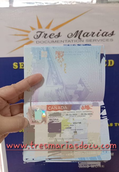 Tourist Visa Canada- Ms. Liusa