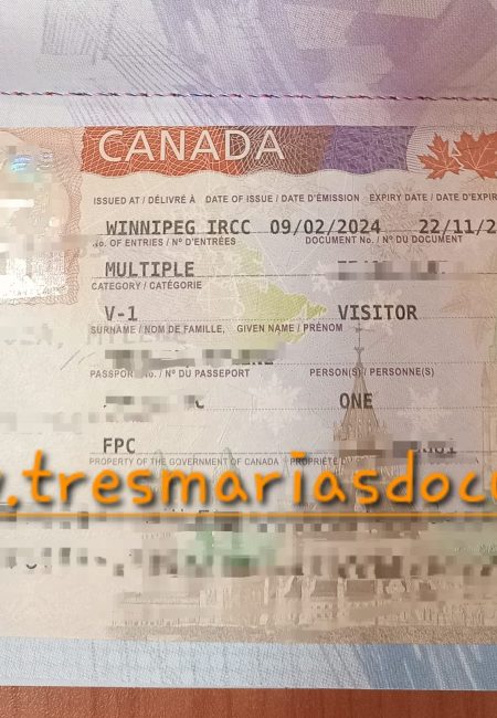 Tourist Visa Canada- Ms. Meilin