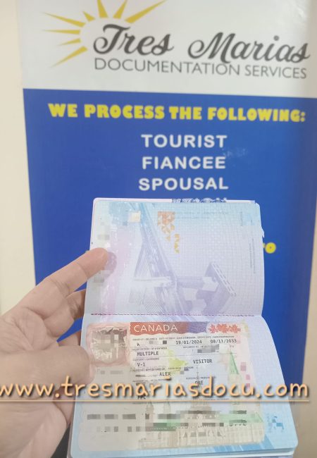 Tourist Visa Canada- Sir Alex