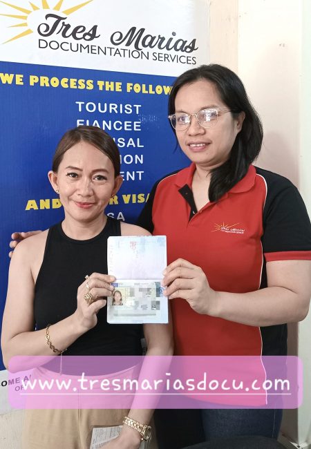 Tourist Visa France - Ms. Marivic 2