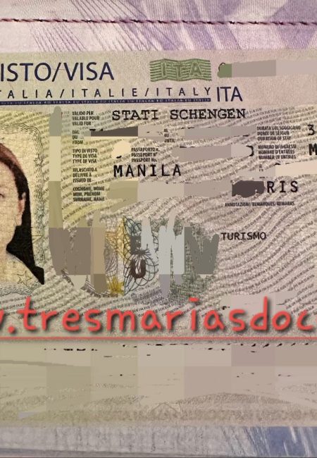 Tourist Visa Italy - Ms. Iris